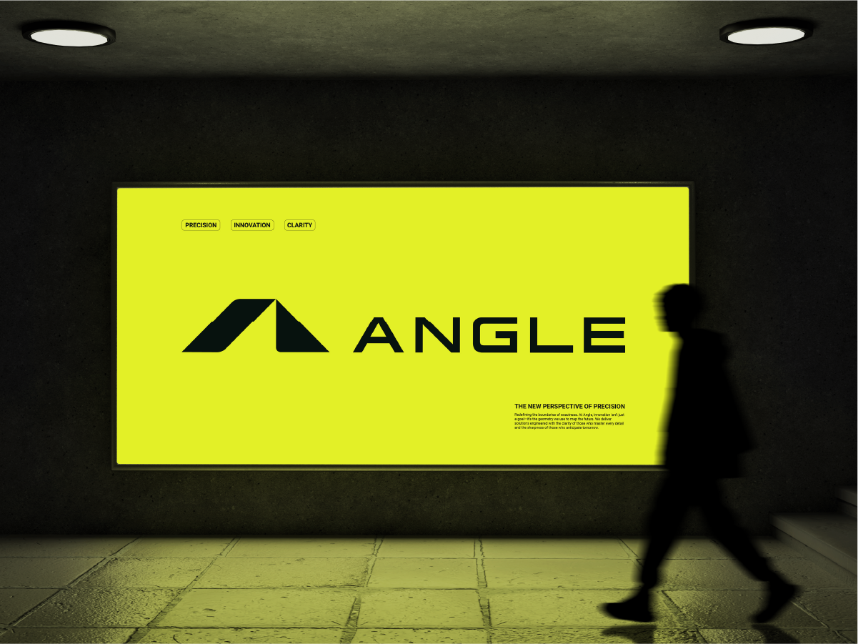Angle — billboard mockup