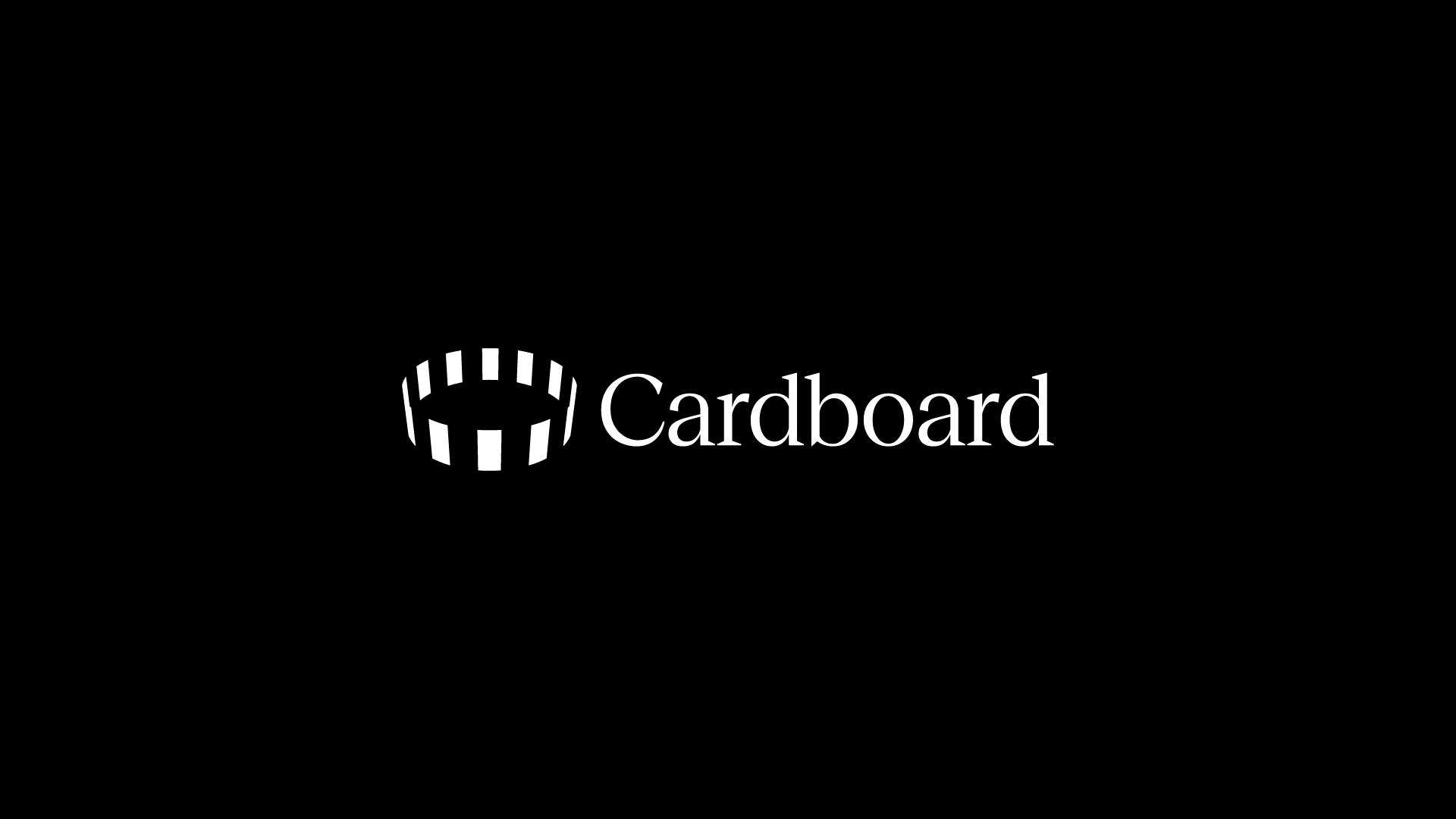 Cardboard — brand identity cover